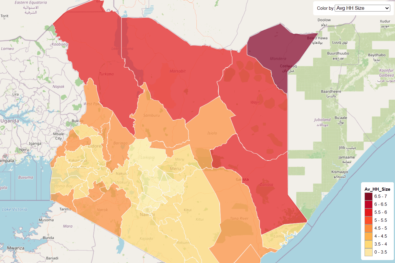 Population Density Map